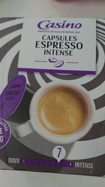 CAPSULE ESPRESSO INTENSE 7 CASINO