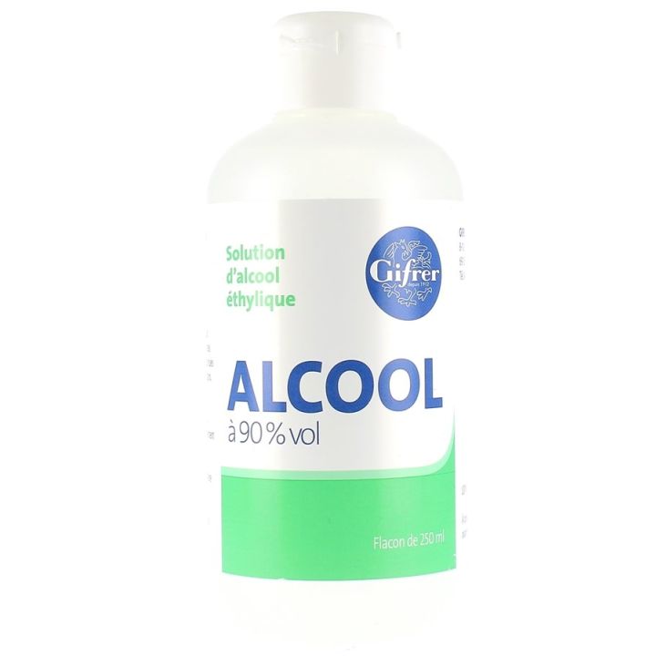 ALCOOL ETHYLIQUE 90° 250ML