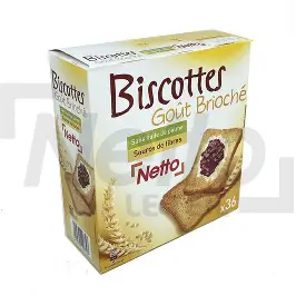 NETTO BISCOTTES GOUT BRIOCHE X 36