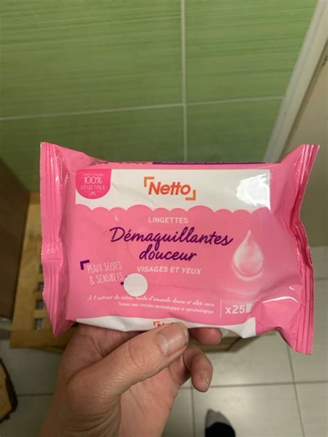NETTO LINGETTES DEMAQUILLANTES DOUCEUR
