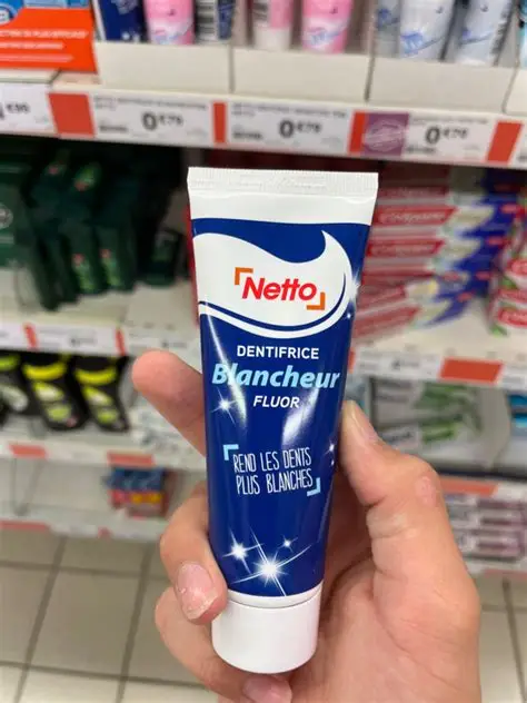 NETTO DENTIFRICE BLANCHEUR FLUOR 75ML
