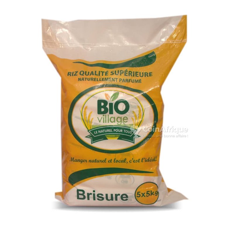 RIZ BIO VILLAGE BRISURE 5kG