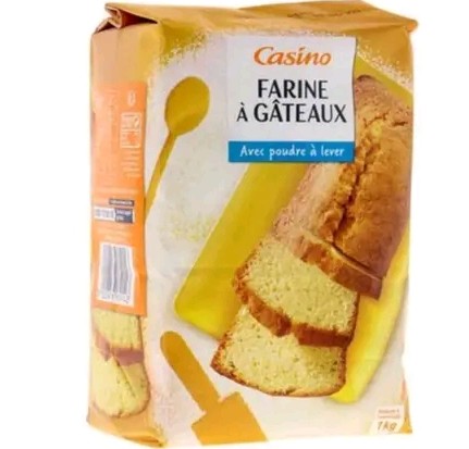 CASINO FARINE A GATEAUX 1KG