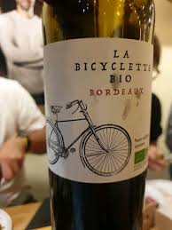 VIN ROUGE BORDEAUX BICYCLETTE