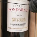 CAISSE CHATEAU FONDARZAC  BORDEAUX SUPERIEUR CAISSE DE 6