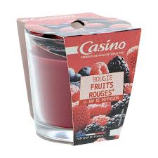 CASINO BOUGIE FRUITS ROUGE 125G