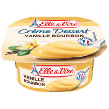 ELLE & VIRE CREME DESSERT VANILLE BOURBON1 100G