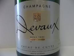 CHAMPAGNE DEVAUX CREME DE CUVEE 1/2 SEC