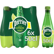 EAU PERRIER SAVEUR CITRON VERT 6X50CL