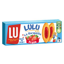 LU LULU LA BARQUETTE FRAISE 3X6