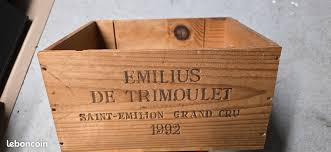 CAISSE BOIS LES SATELLITES DE SAINT EMILION GVB