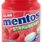 GUM MENTOS STRAWBERRY