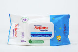 LINGETTES SOFTCARE BABY WIPES 80PIECES