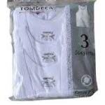 TOMDECA UNDERWEAR 3 SINGLETS