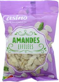 CASINO AMANDES EFFILEES 125G