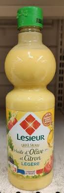 LESSIEUR SAUCE SALADE A L'HUILE DE COLZA 500ML