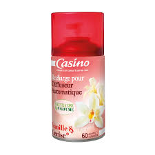 CASINO RECHARGE POUR DIFFUSEUR AUTOMATIQUE VANILLE ET CERISE 250ML