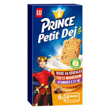 LU PRINCE PETIT DEJ 6X4 BISCUITS