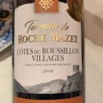 ROUGE TERROIR DE ROCHE MAZET COTES DU ROUSSILLON VILLAGES