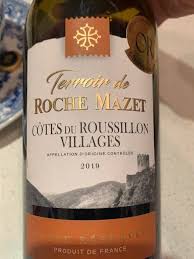 ROUGE TERROIR DE ROCHE MAZET COTES DU ROUSSILLON VILLAGES