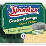 SPONTEX 2 GRATTE -EPONGE SECRET D'ANTAN