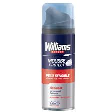 WILLIAMS MOUSSE PROTECT PEAU SENSIBLE 200ML