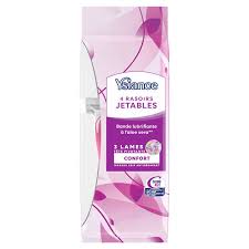 YSIANCE 4 RASOIRS JETABLES 3 LAMES