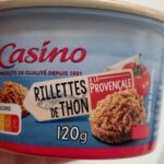 RILLETTE DE THON A LA PROVENCALE CASINO 120G