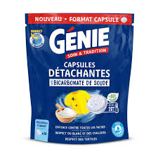 GENIE CAPSULES DETACHANTES BICARBONATE DE SOUDE
