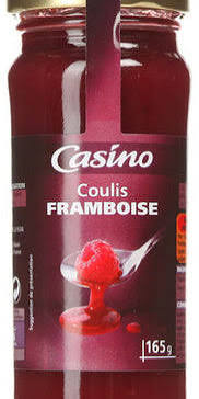 COULIS FRAMBROISE165G/CASINO