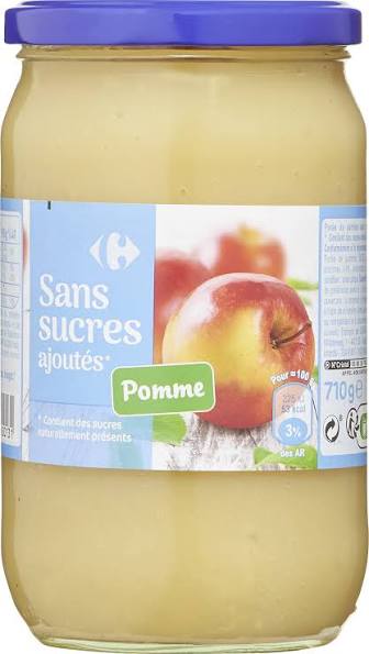 PUREE DE POMME DE TERRE SANS SUCRE AJOUTE 710G
