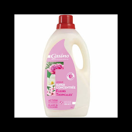 CASINO LESSIVE PARFUM FLEURS TROPICALES 1.25L