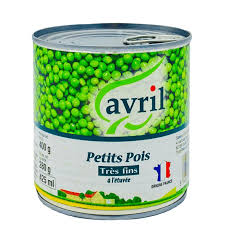 PETITS POIS AVRIL 400G