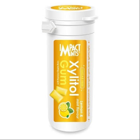 XYLITOL CHEWING GUM JAUNE 30G