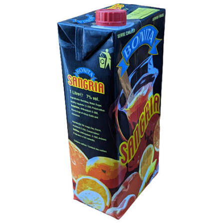 BONITA VIN SANGRIA BTLLE 1L