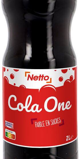 COLA ONE FAIBLE EN SUCRES NETTO 2L