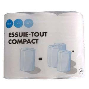 PAPIER ESSUIE TOUT COMPACT X3 TLJ