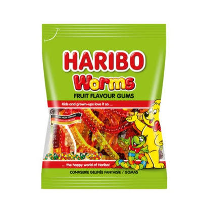 HARIBO WORMS 80G
