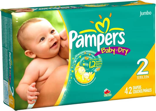 PAMPERS BABY-DRY 2 42