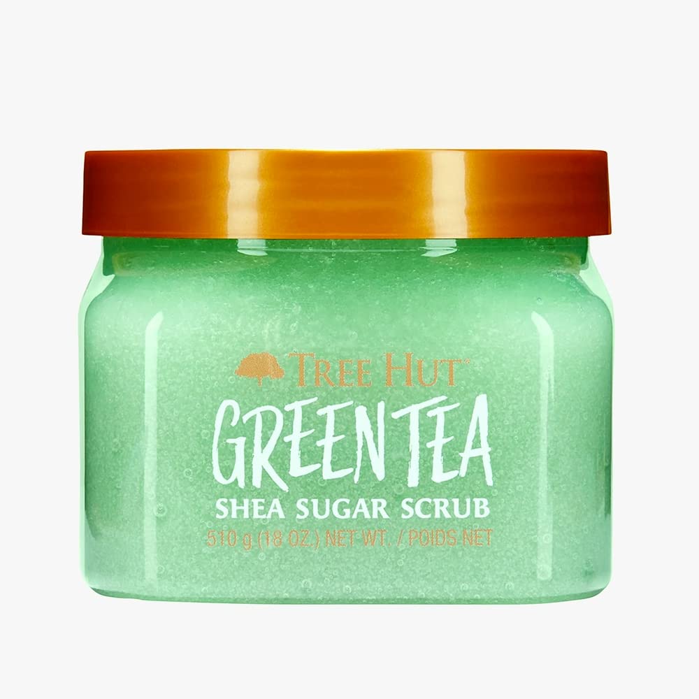 TREE HUT GREEN TEA SHEA SUGAR SCRUB 18OZ
