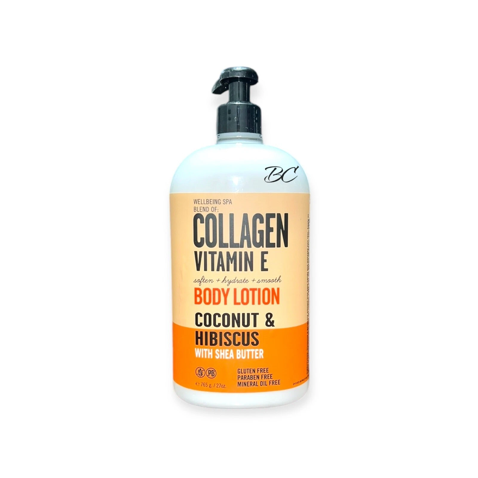 COLLAGEN VITAMINE E BODY LOTION COCONUT HIBISCUS 765G - 27oz