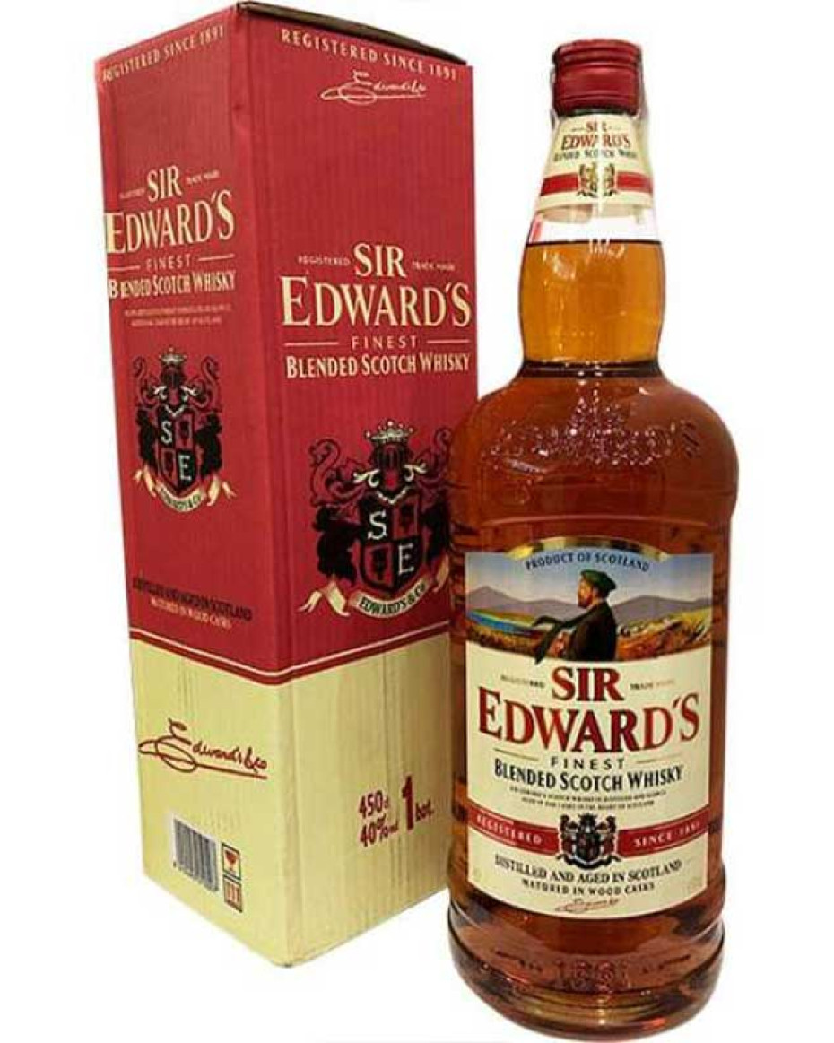 SIR EDWARD'S FINEST BLENDED SCOTCH WHISKY SINCE1891 250CL