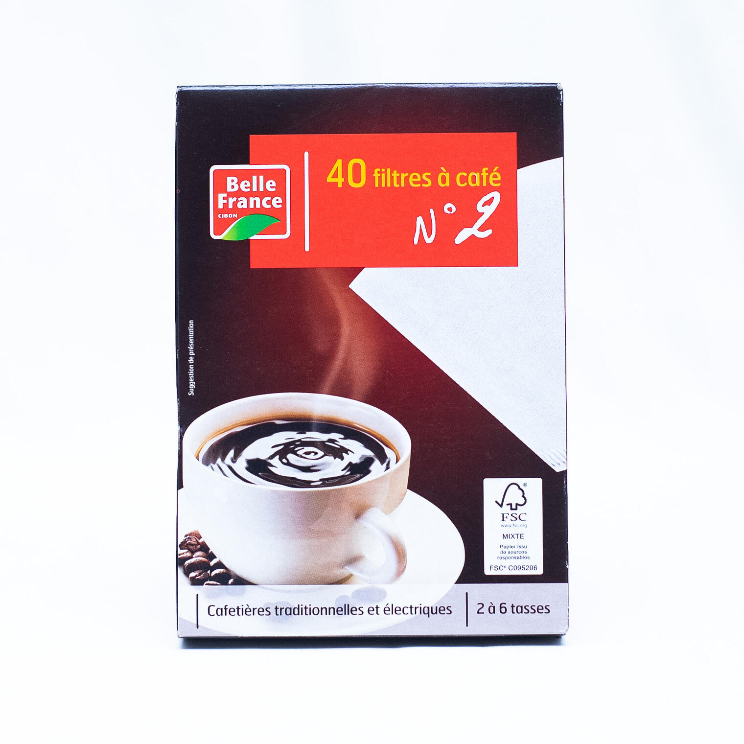 FILTRE A CAFE 40 FILTRES