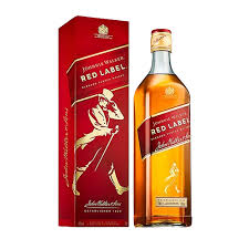 RED LABEL JOHNNIE WALKER EN CARTON - 70CL