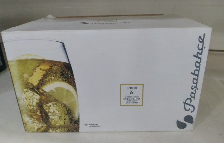 VERRE BARREL 41020 6PCS