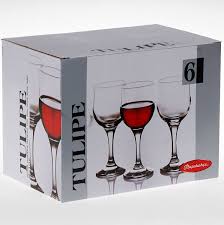 VERRE TULIPE 44162 6PCS