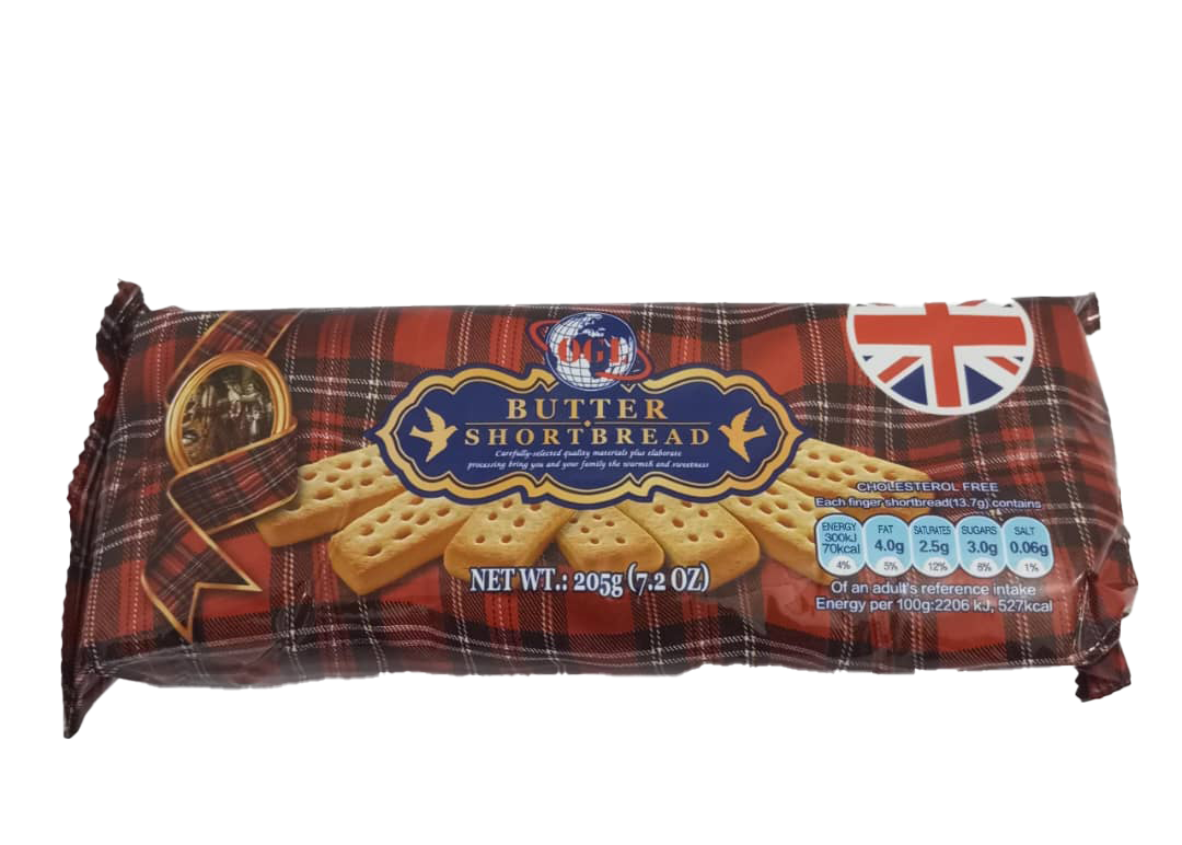 BUTTER SHORTBREAD 205G