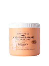 BYPHASSE CREME HYDRATANTE HUILE D'AMANDE DOUCE 500ML