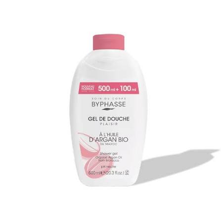 BYPHASSE GEL DE DOUCHE A HUILE D'HUILE D'ARGAN BIO 600ML