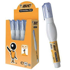 BLANCO BIC CORRECTION FLUID